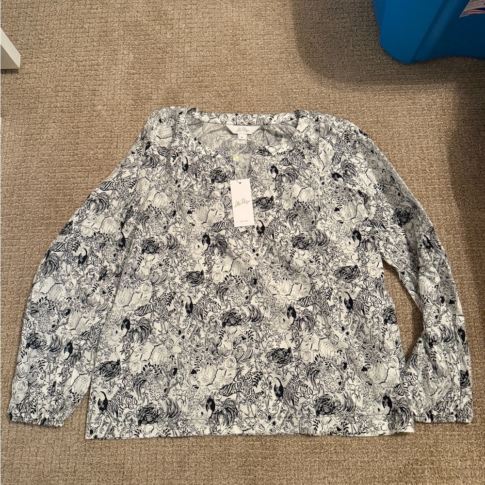 Lilly Pulitzer Sullivan Top Size Medium